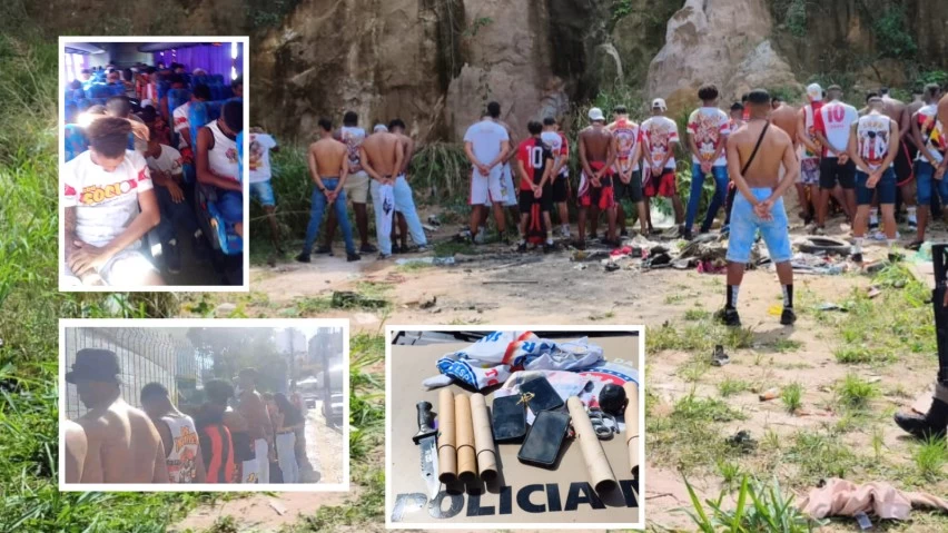 APÓS MORTE NA VIA REGIONAL: Torcedores da Imbatíveis são levados para delegacia dos Barris