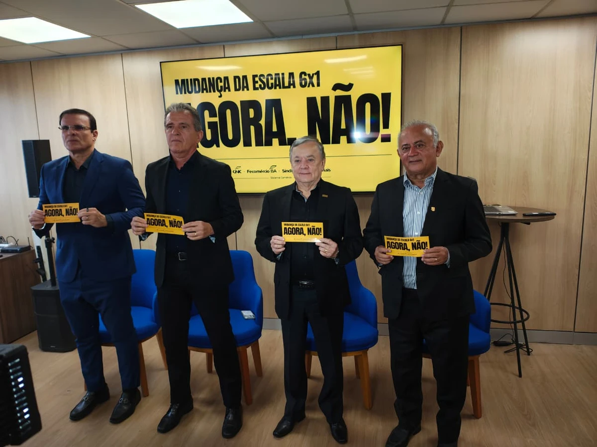 FIM DA ESCALA 6X1: Setores produtivos da Bahia criticam “pressa” e pedem adiamento da votação