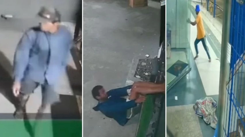 MADRUGADA DE TERROR! Suspeito arromba centro de CrossFit e foge com notebook em Stella Maris