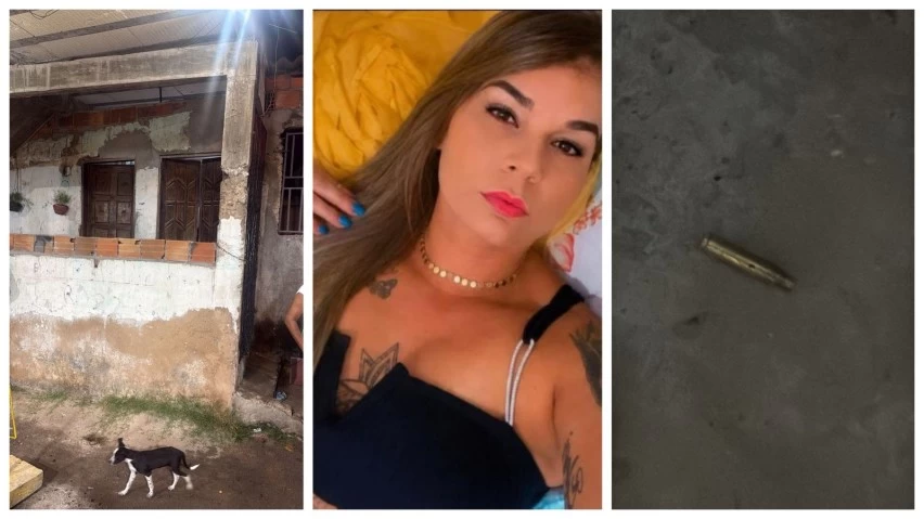 NOITE VIOLENTA! Mulher é assassinada a tiros na frente de residência em São Cristóvão