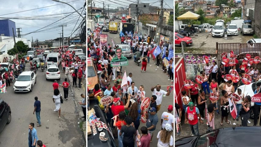 ATO VAZIO E ATRASO! Evento de Jerônimo em Salvador enfrenta baixa adesão durante campanha