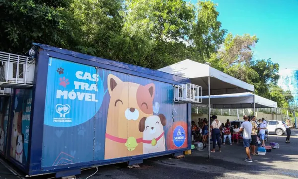 CASTRAÇÃO GRATUITA! Castramóvel volta a atender cães e gatos em Salvador nesta terça-feira (8)