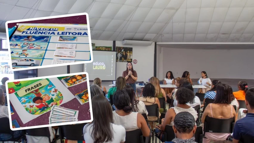 EDUCAÇÃO EM ALTA! Alfabetização cresce 24 pontos e já alcança 52% dos alunos em Lauro de Freitas