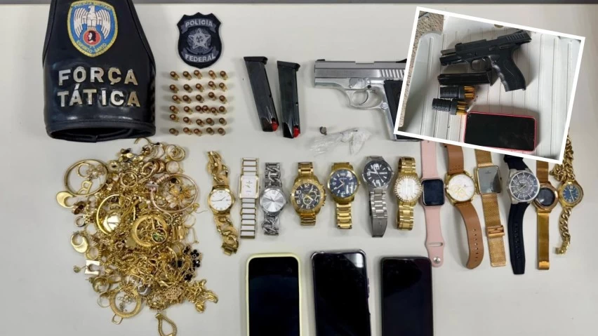 OPERAÇÃO ALVORADA! PF desarticula grupo suspeito de tráfico, armas e lavagem de dinheiro