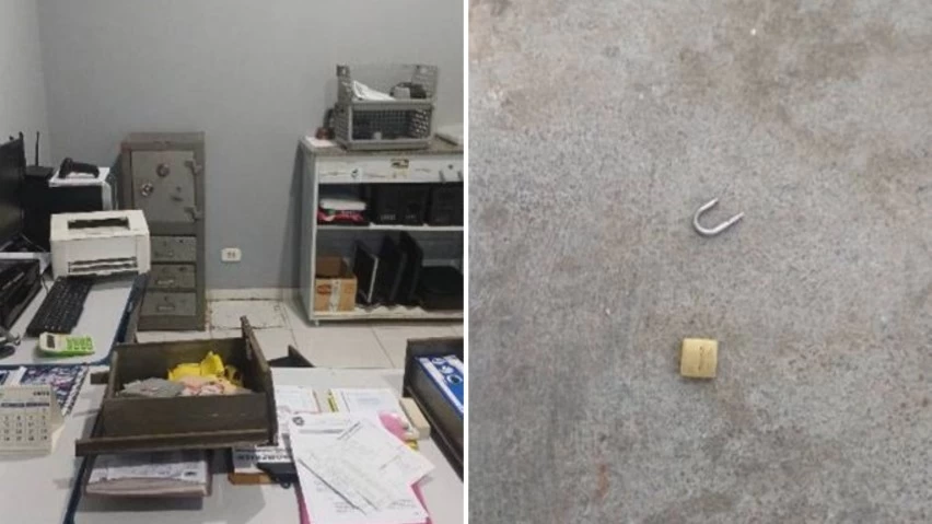 TUDO LEVADO! Criminosos arrombam supermercado e fogem com cofre cheio de dinheiro em Iuiú