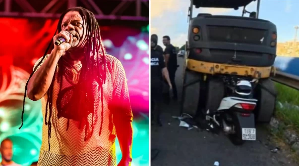 TRAGÉDIA NA BR-324! Filho de Lazinho do Olodum morre após bater em máquina de asfalto em Salvador