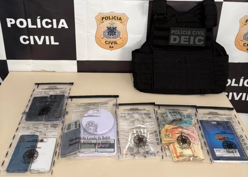CERCO EM TRANCOSO! Homem é preso com drogas e moto com sinais adulterados