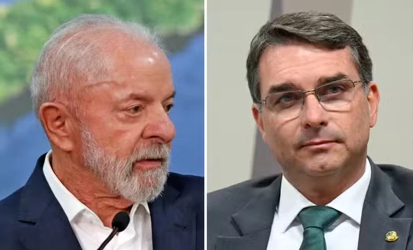 EMPATE NO 2º TURNO! Flávio Bolsonaro aparece com 47,2% e Lula tem 46,8%, aponta AtlasIntel