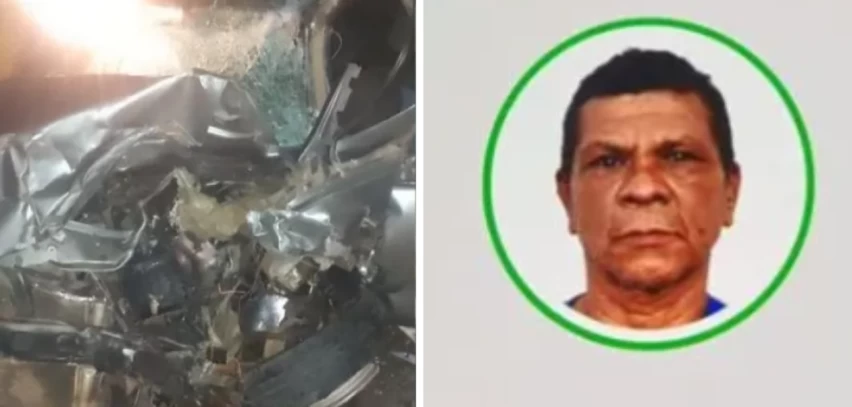 TRAGÉDIA NA BA-001! Colisão entre Palio e Voyage deixa homem morto e vítima presa às ferragens