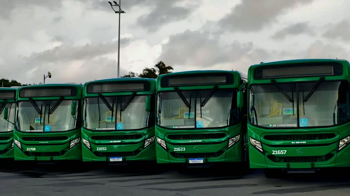 NOVA FROTA! Salvador começa a receber 700 ônibus com ar-condicionado e motor menos poluente