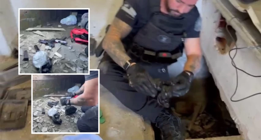 NA CBX! Cinco granadas, pistolas e drogas são encontradas escondidas em conjunto habitacional de Salvador