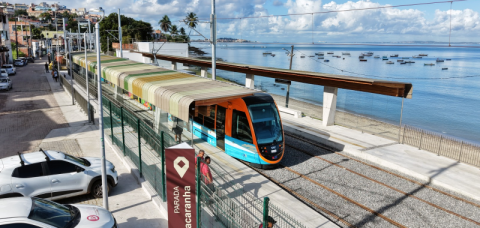 VLT AVANÇA EM SALVADOR! Novos trechos ampliam ligação do Subúrbio com a região de São Joaquim