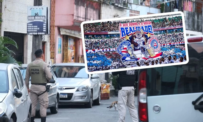 OPERAÇÃO NA BAMOR! Presidente e diretores de torcida são alvos de mandados em Salvador
