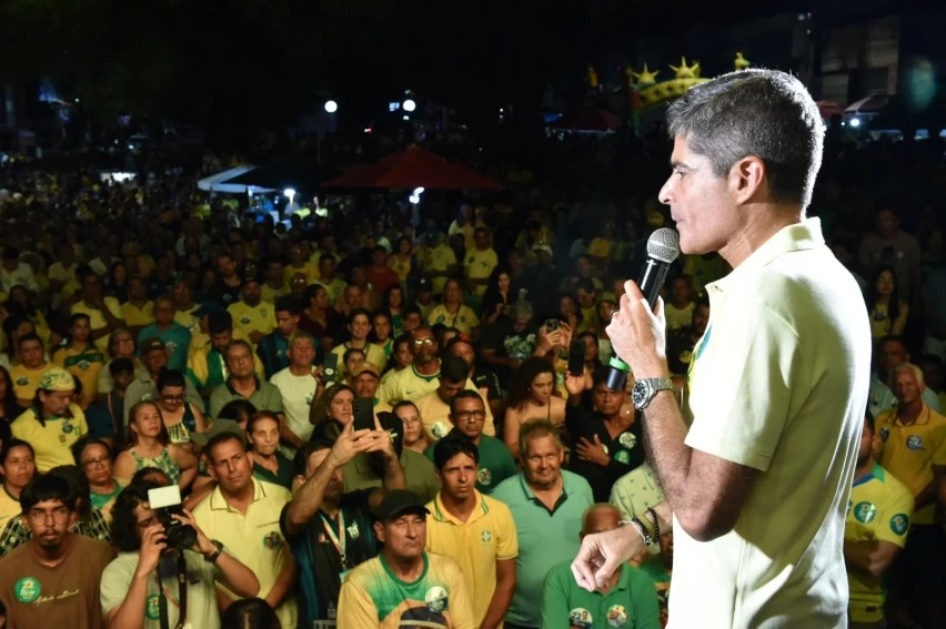 “ACREDITO QUE FLÁVIO SERÁ O MELHOR PRESIDENTE QUE A BAHIA JÁ TEVE”, DIZ ACM NETO EM CAMPO FORMOSO