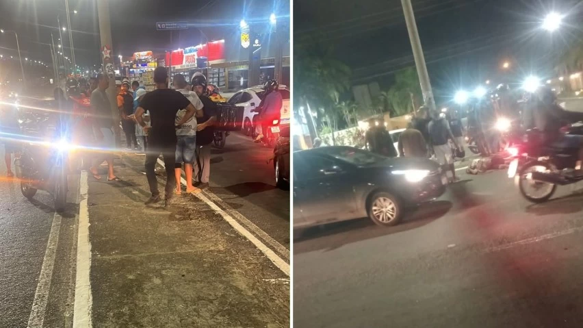 DOIS JOVENS DE 21 ANOS MORREM APÓS MOTO BATER EM POSTE NA ESTRADA DO COCO
