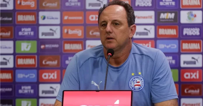 “FOI O PIOR PRIMEIRO TEMPO”, DISPARA ROGÉRIO CENI APÓS DERROTA DO BAHIA PARA O FLAMENGO POR 3 A 0