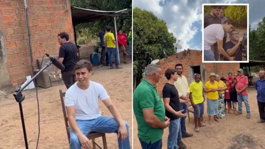 BASTIDORES DA GRAVAÇÃO DE NIKOLAS FERREIRA NA BAHIA VIRALIZAM E VÍDEO ULTRAPASSA 120 MILHÕES DE VISUALIZAÇÕES