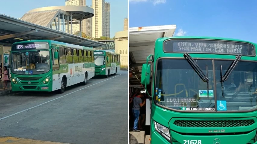 PREFEITURA DE SALVADOR UTILIZOU A MESMA FROTA DE ÔNIBUS NOS DOIS TURNOS DAS ELEIÇÕES