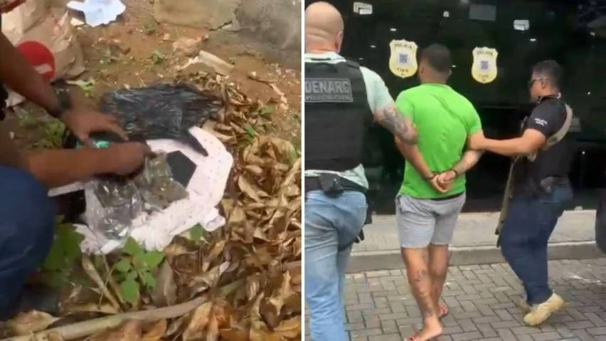 POLÍCIA CIVIL PRENDE HOMEM E APREENDE MACONHA, COCAÍNA E DROGAS SINTÉTICAS NO GARCIA, EM SALVADOR