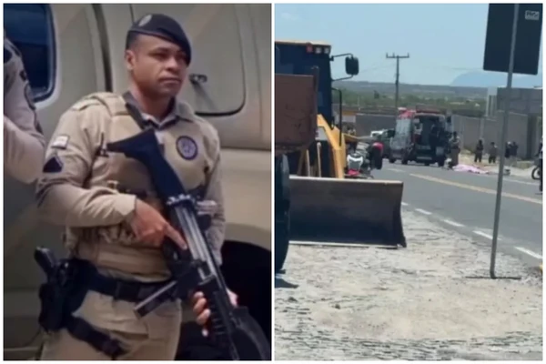 SOLDADO DA PM MORRE EM ACIDENTE COM RETROESCAVADEIRA DURANTE DESLOCAMENTO PARA OPERAÇÃO NA BAHIA